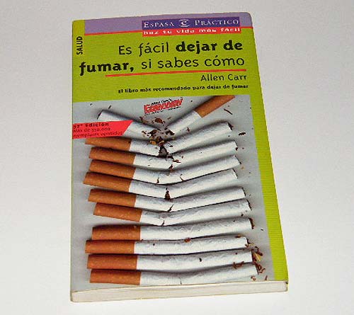Libro Es fácil dejar de fumar, si sabes cómo del escritor Allen Carr