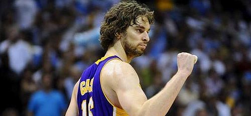 Pau Gasol, jugador de los L.A. Lakers y ganador del anillo de la NBA