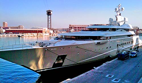 Pelorus, yate de lujo propiedad del millonario Roman Abramovich