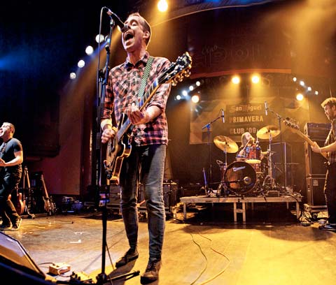 Ted Leo and the Pharmacists en el Primavera Club 2009 - Foto: Indiespot